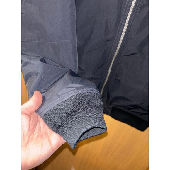 Lands’ End men’s winter coat jacket black full zip (size medium 38-40) - Picture 3 of 8